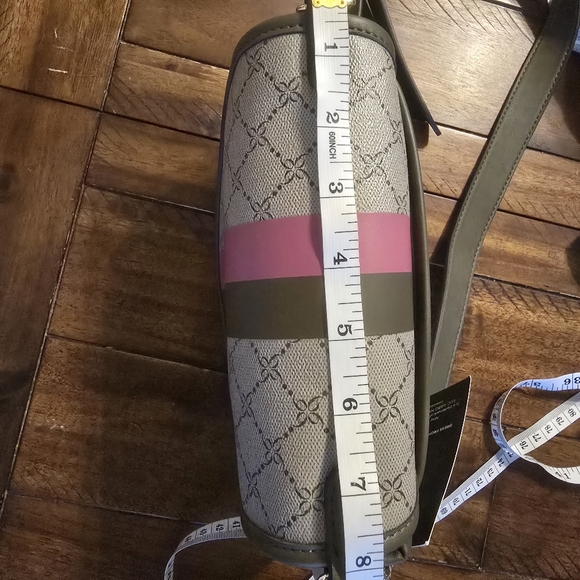 Nine West Green and Pink Crossbody Bag - Picture 12 of 12